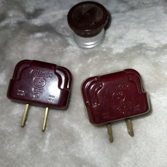 Vintage Bakelite Winker Light Flasher Blinker Art Deco Style Plug - Picture 6 of 6